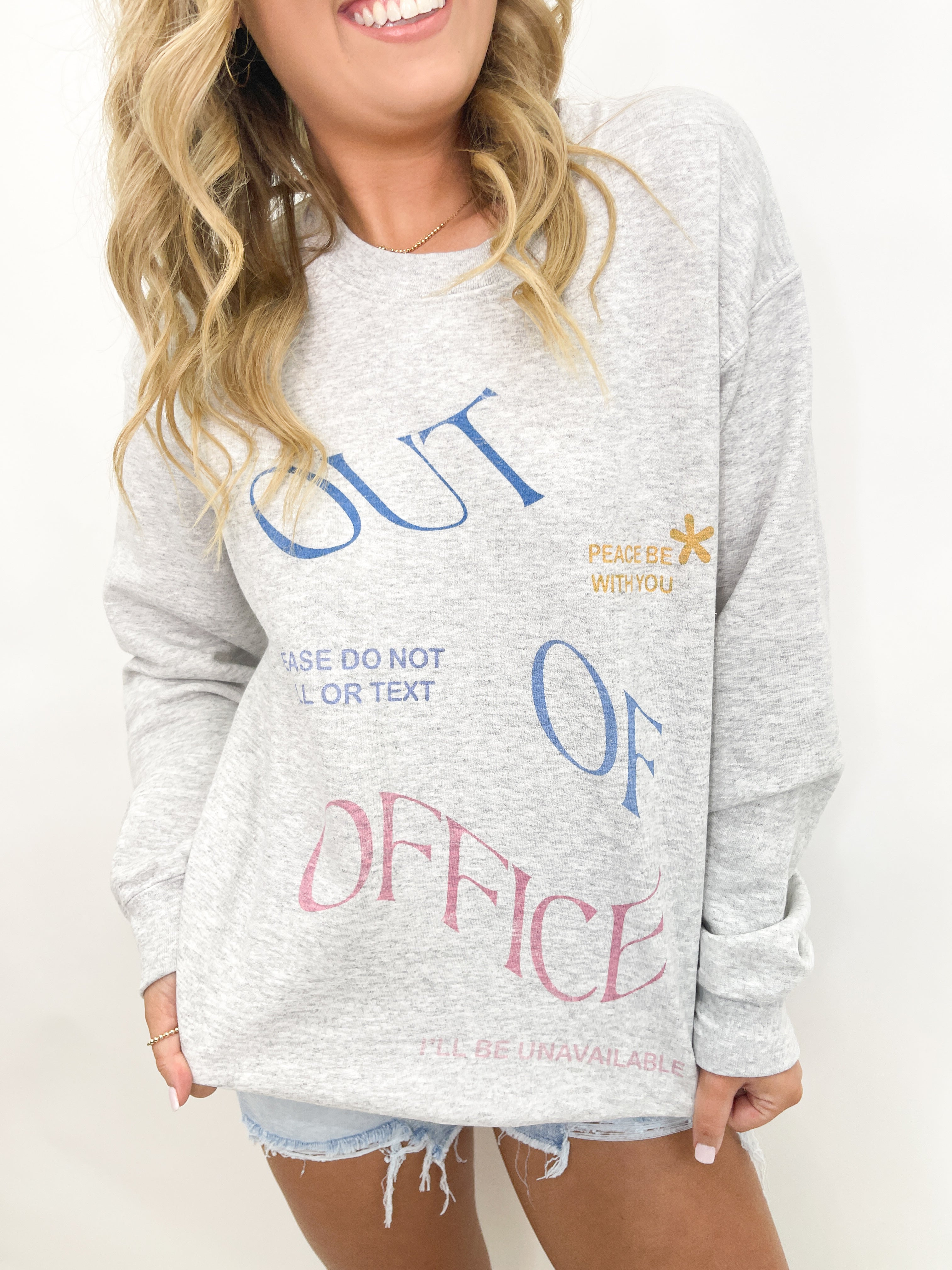 Out of office sweatshirt best sale