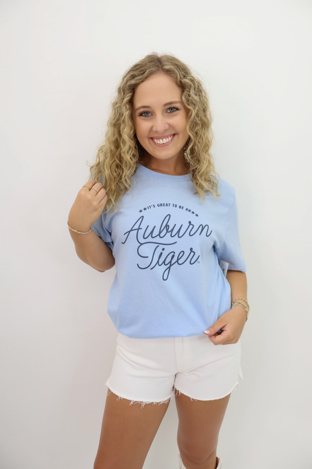 It s Great To Be Auburn Crewneck Tee Blue Moda Boutique